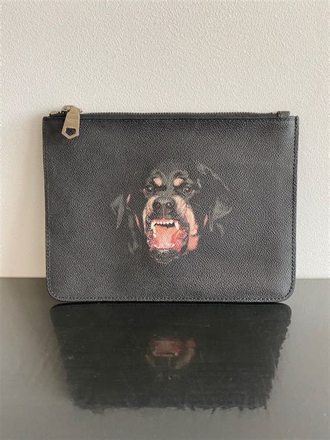 Beautiful Givenchy Rottweiler Clutch! Very Good Condition.